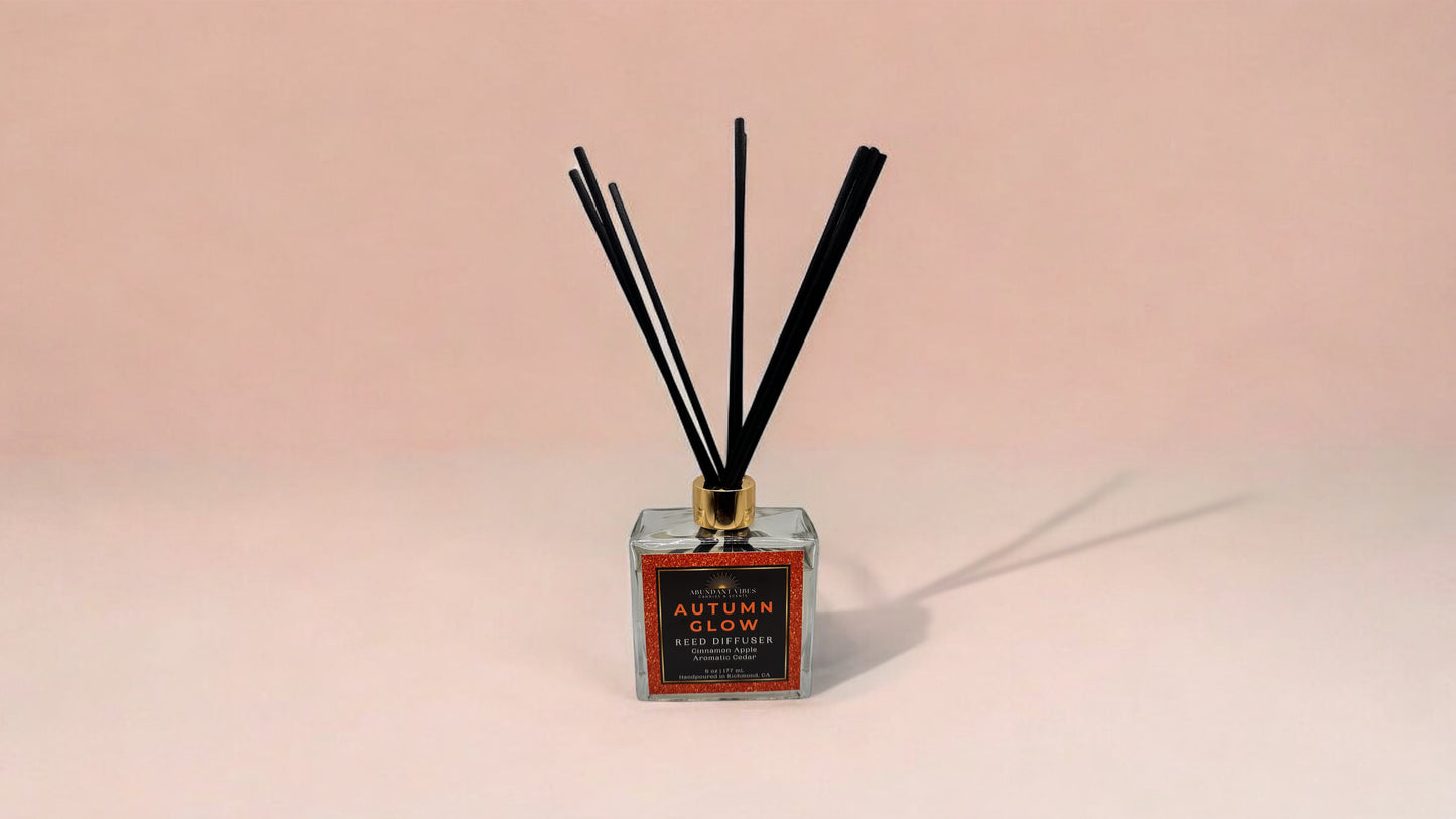 Cinnamon + Citrus + Pecan + Cedar Reed Diffuser | Autumn Glow