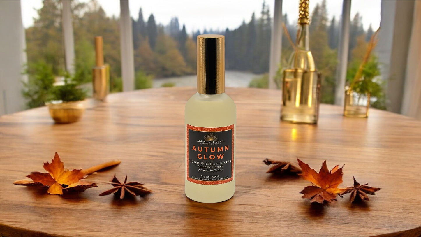 Cinnamon + Citrus + Pecan + Cedar Room Spray | Autumn Glow