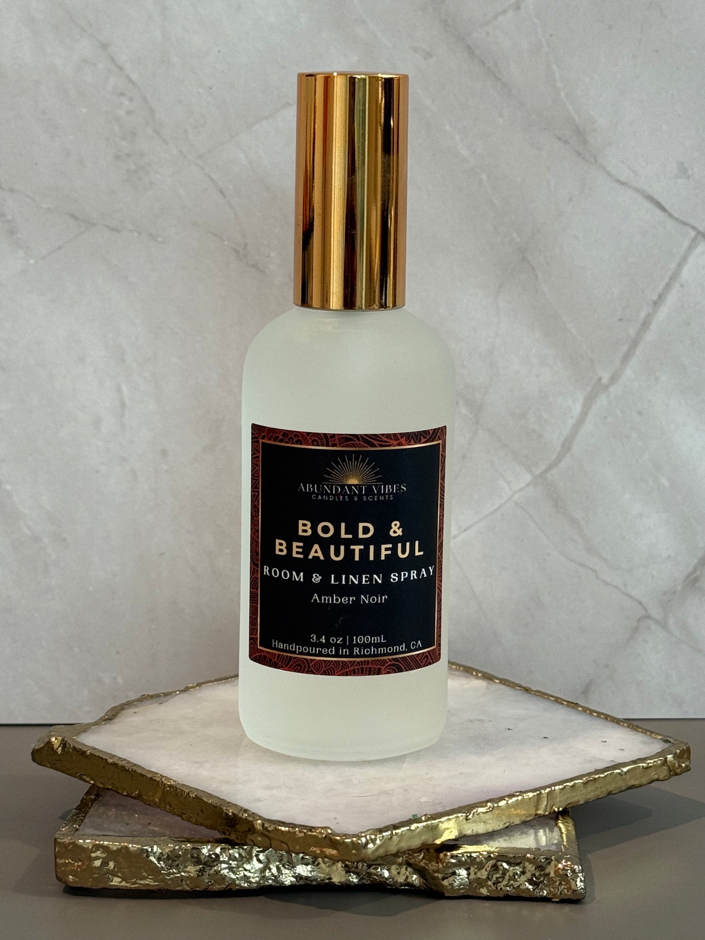 Amber Noir Room Spray | Bold & Beautiful