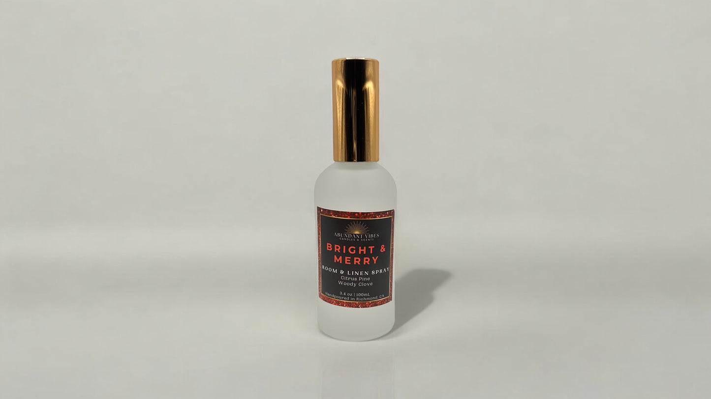Citrus + Pine + Clove Room Spray | Bright & Merry