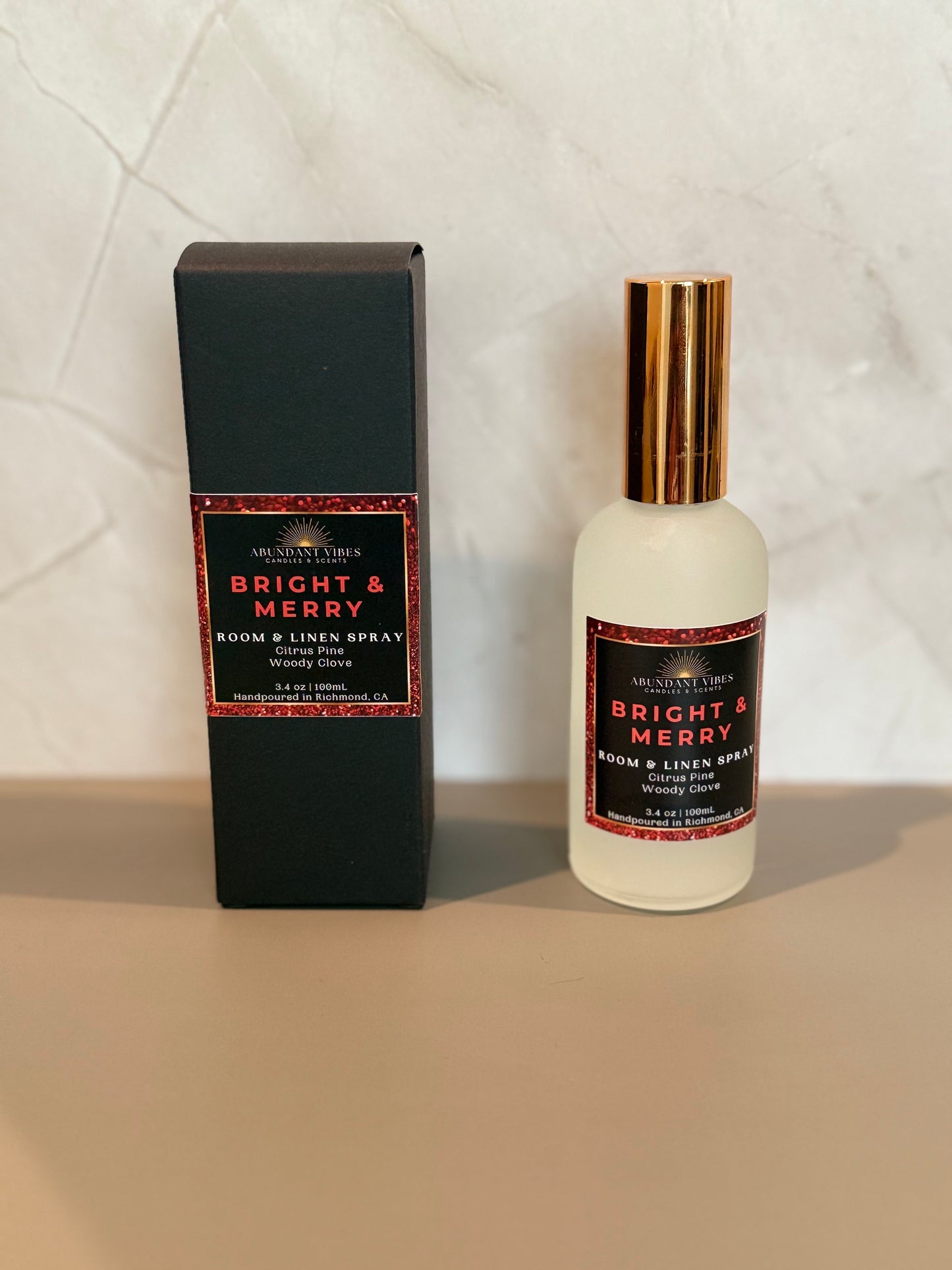 Citrus + Pine + Clove Room Spray | Bright & Merry