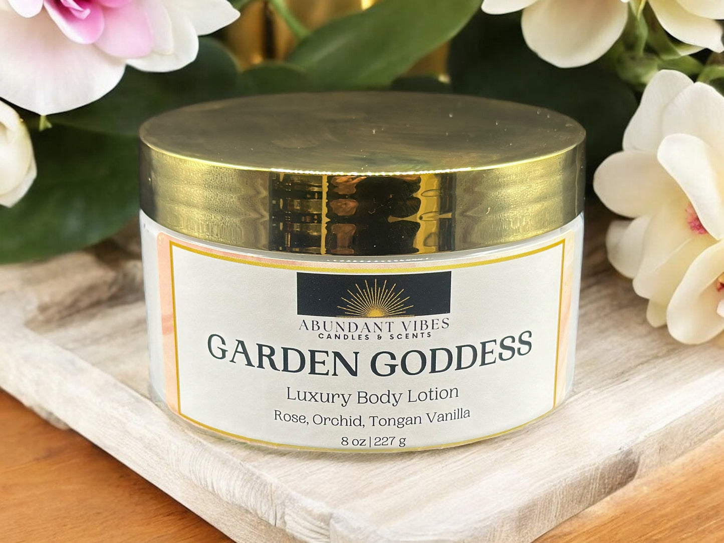 Rose + Orchid + Tongan Vanilla Body Lotion | Garden Goddess