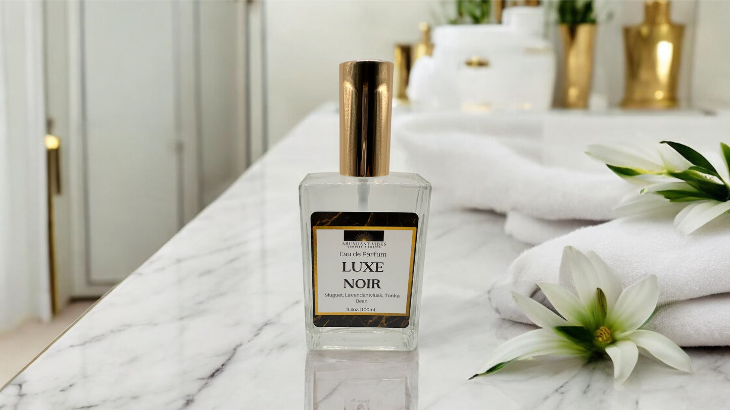 Lily of the Valley + Lavender Musk + Tonka Bean Eau de Parfum | Luxe Noir
