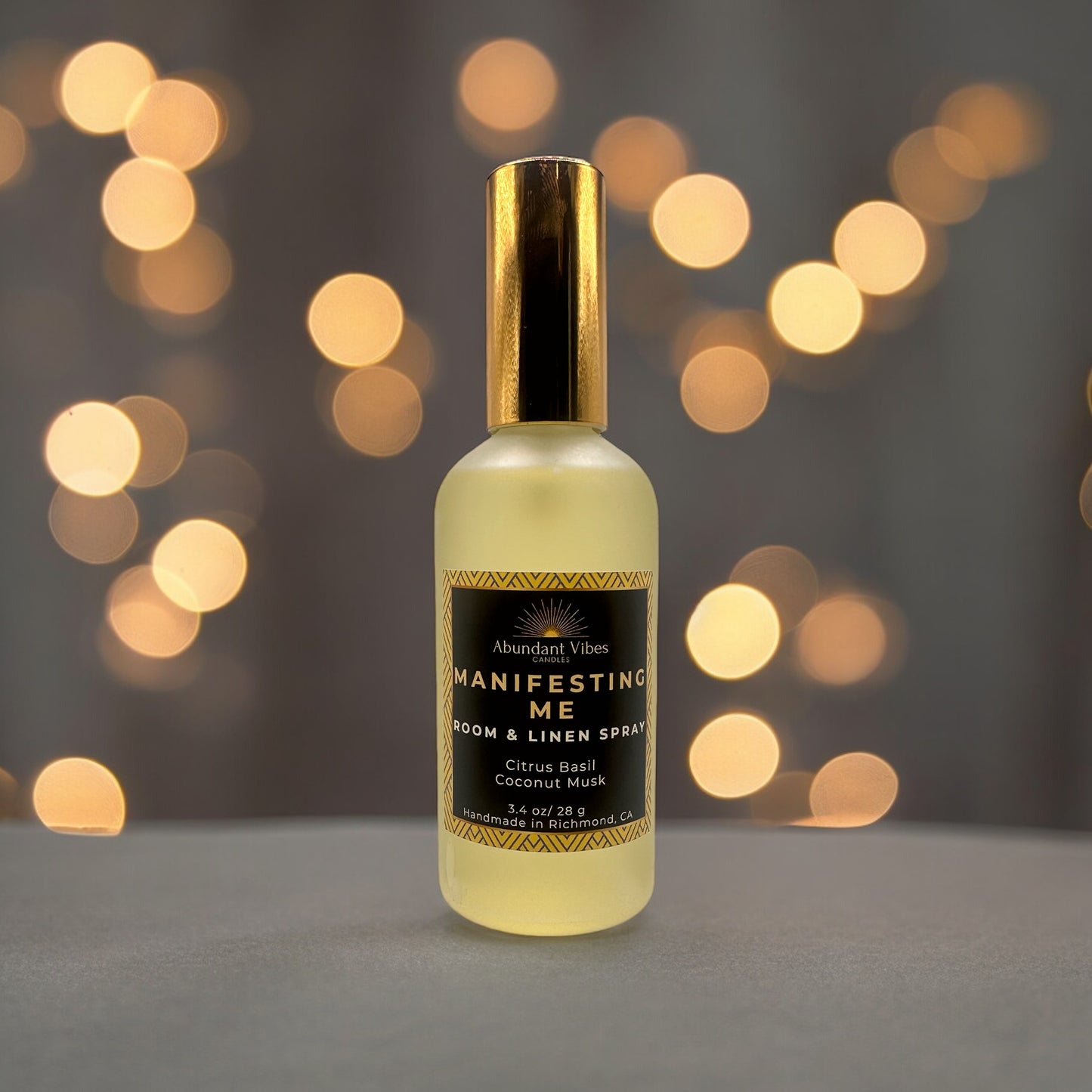Citrus Basil + Coconut Musk Room Spray | Manifesting Me