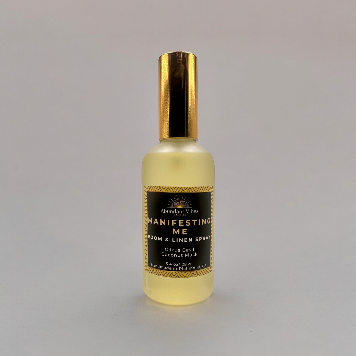 Citrus Basil + Coconut Musk Room Spray | Manifesting Me