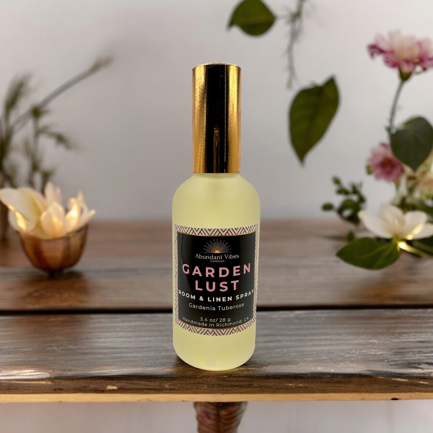 Gardenia Tuberose Room Spray | Garden Lust