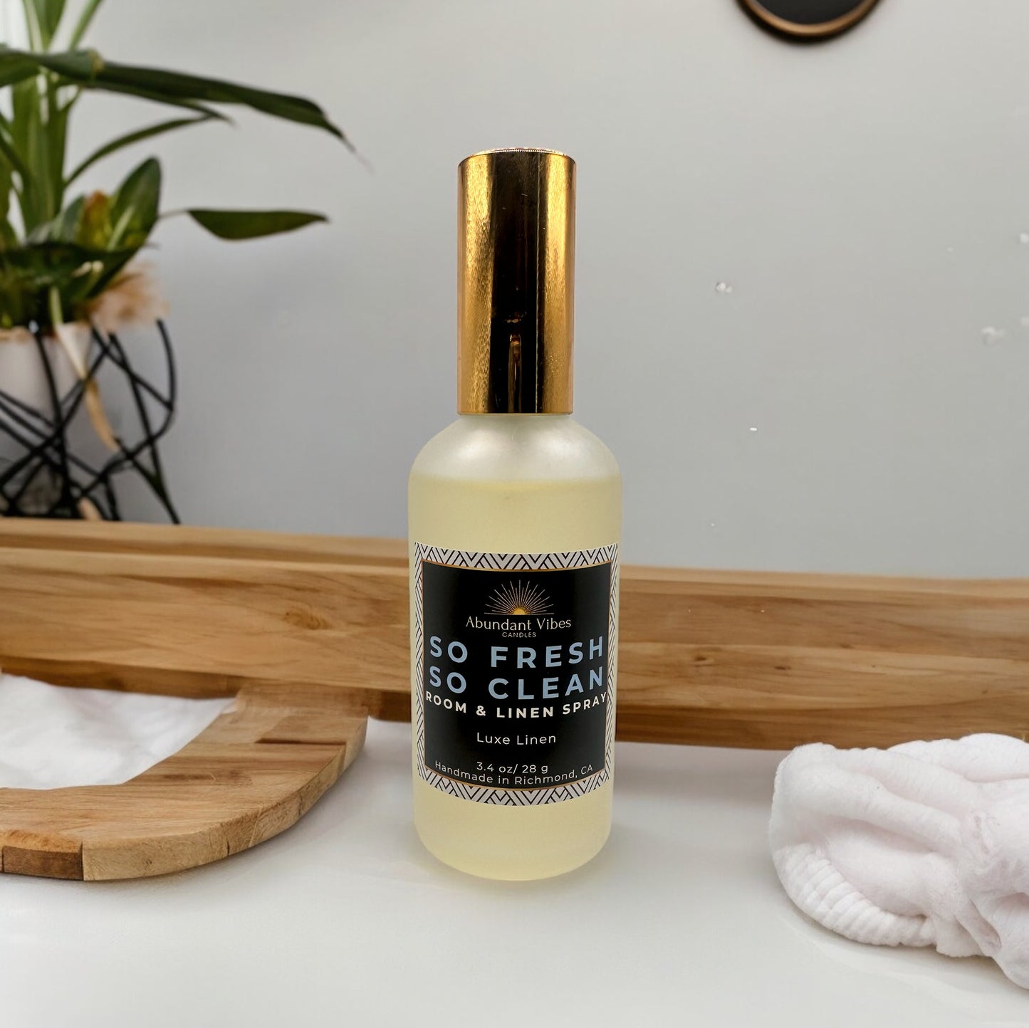 Cotton Blossom + Linen + Powder Room Spray | So Fresh So Clean