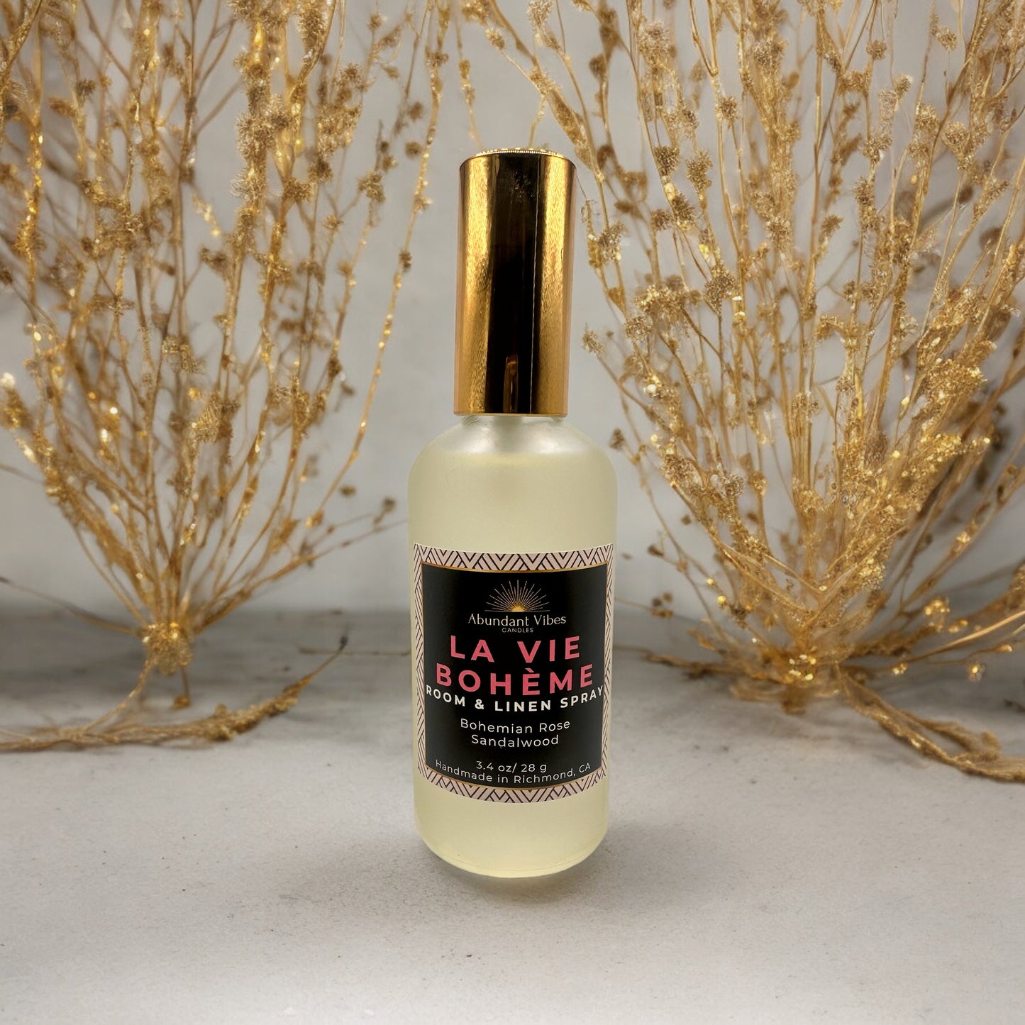 Bohemian Rose + Sandalwood Room Spray | La Vie Bohème