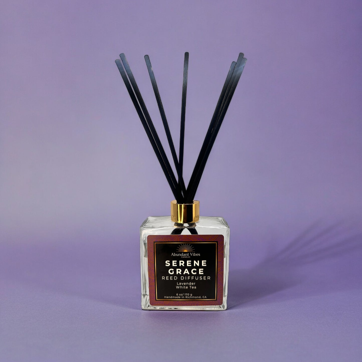 Lavender + White Tea Reed Diffuser | Serene Grace