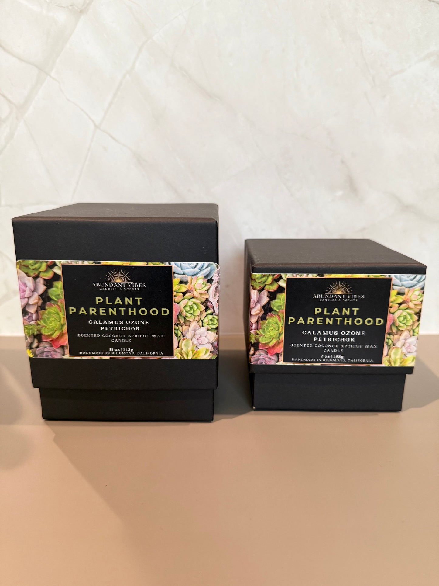 Calamus + Ozone + Petrichor Candle | Plant Parenthood | Luxury Coconut Apricot Wax Candle