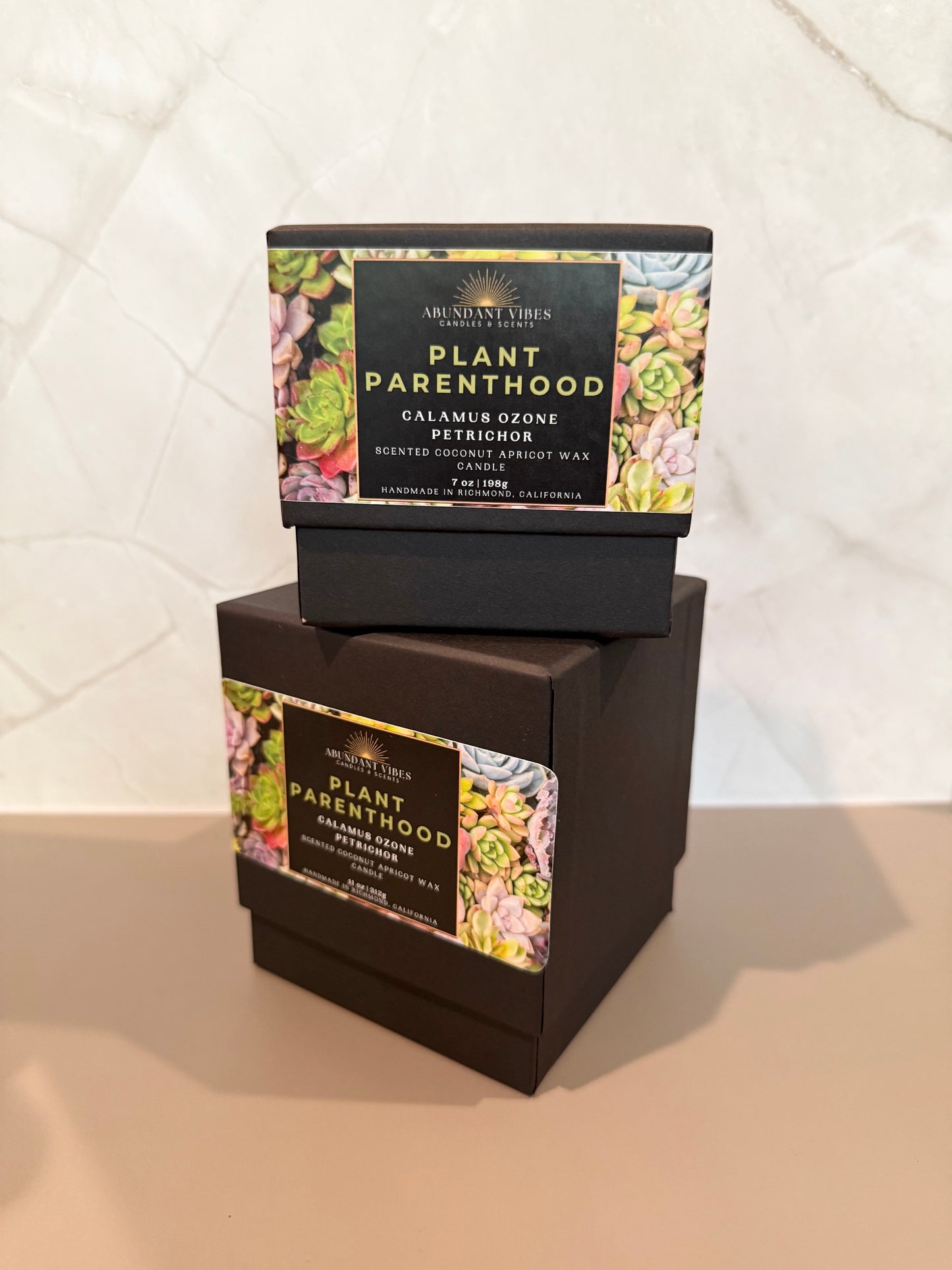 Calamus + Ozone + Petrichor Candle | Plant Parenthood | Luxury Coconut Apricot Wax Candle
