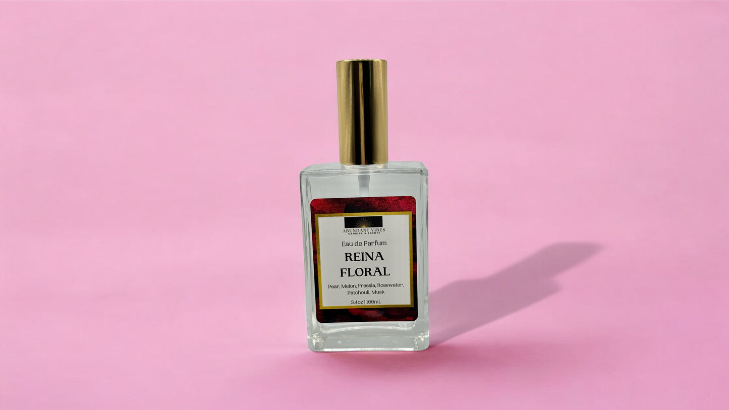 Pear + Melon + Freesia + Rosewater + Patchouli Musk Eau de Parfum | Reina Floral