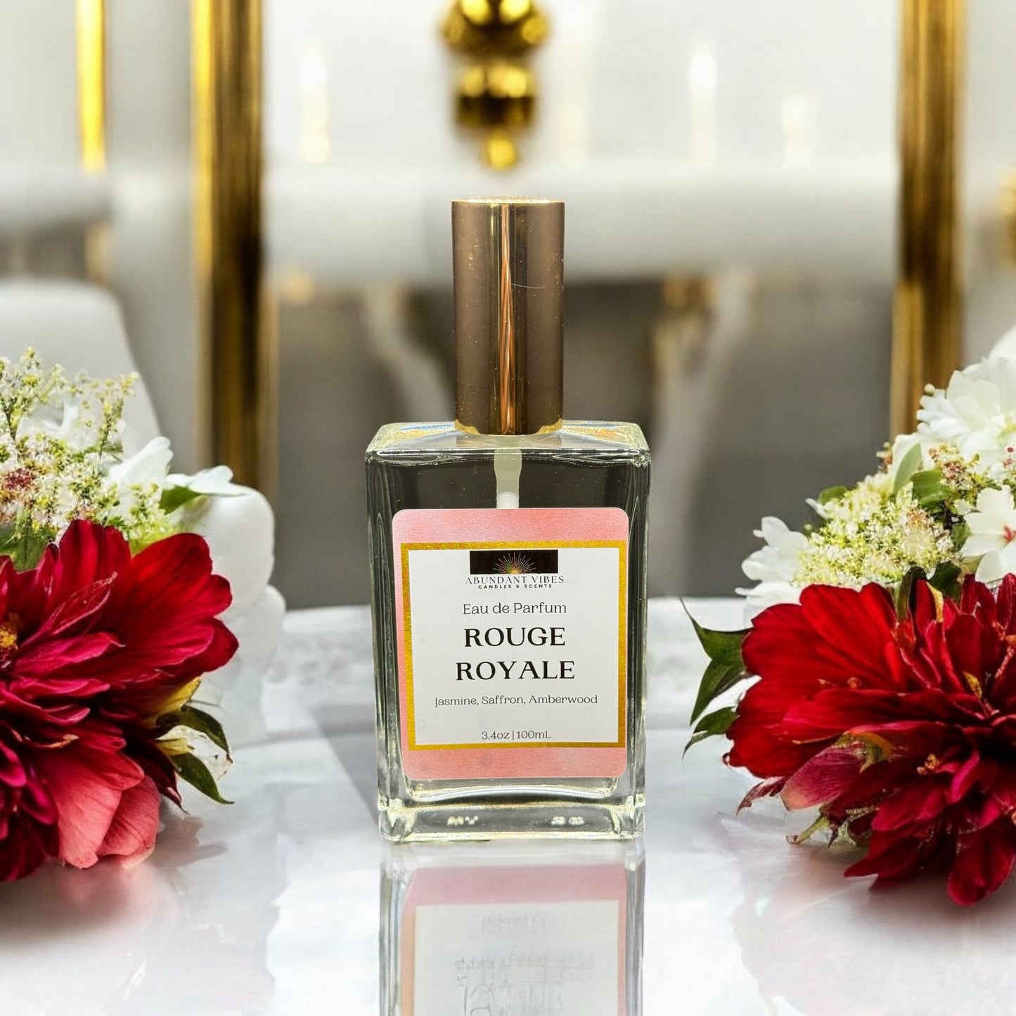 Jasmine + Saffron + Amberwood Eau de Parfum | Rouge Royale
