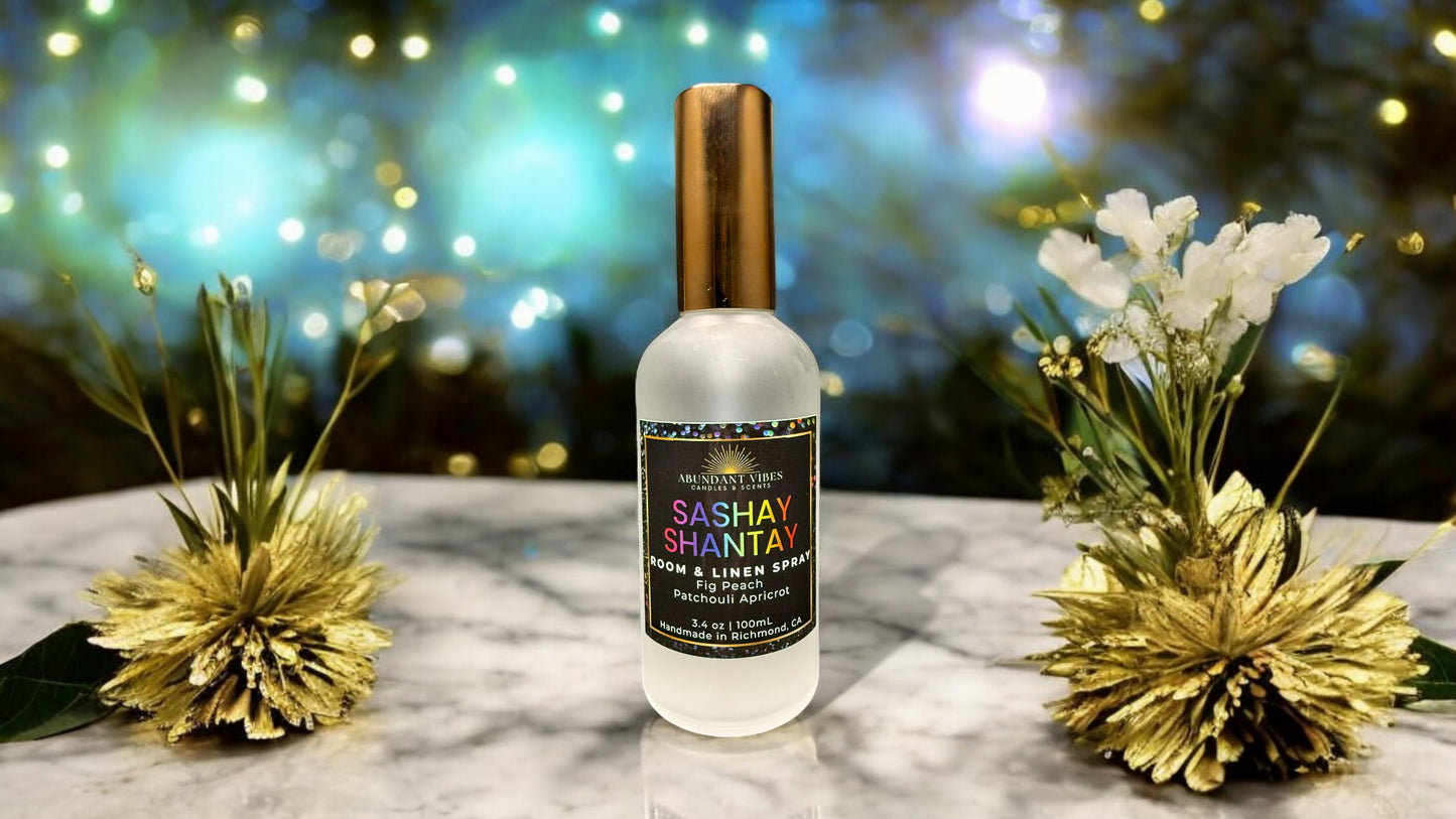 Fig + Peach + Patchouli Room Spray | Sashay Shantay