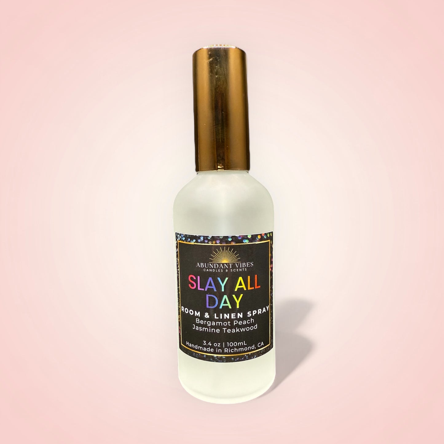 Peach + Bergamot + Jasmine + Cashmere Room Spray | Slay All Day