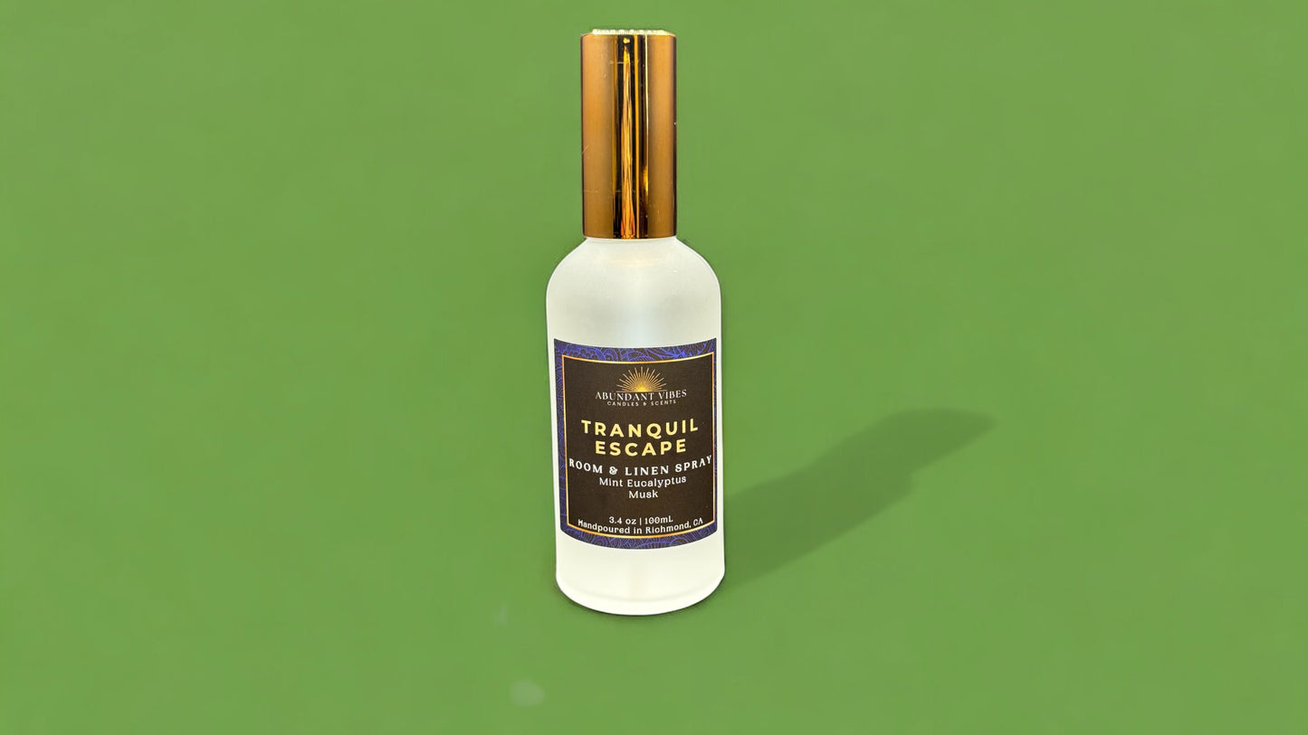 Eucalyptus + Mint + Musk Room Spray | Tranquil Escape