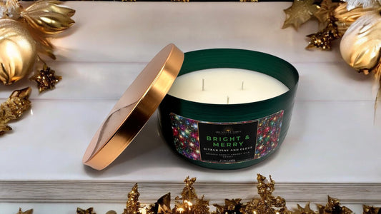 Bright and Merry Candle