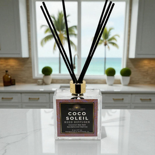 Coconut + Sea Salt + Marine + Sandalwood Reed Diffuser | Coco Soleil