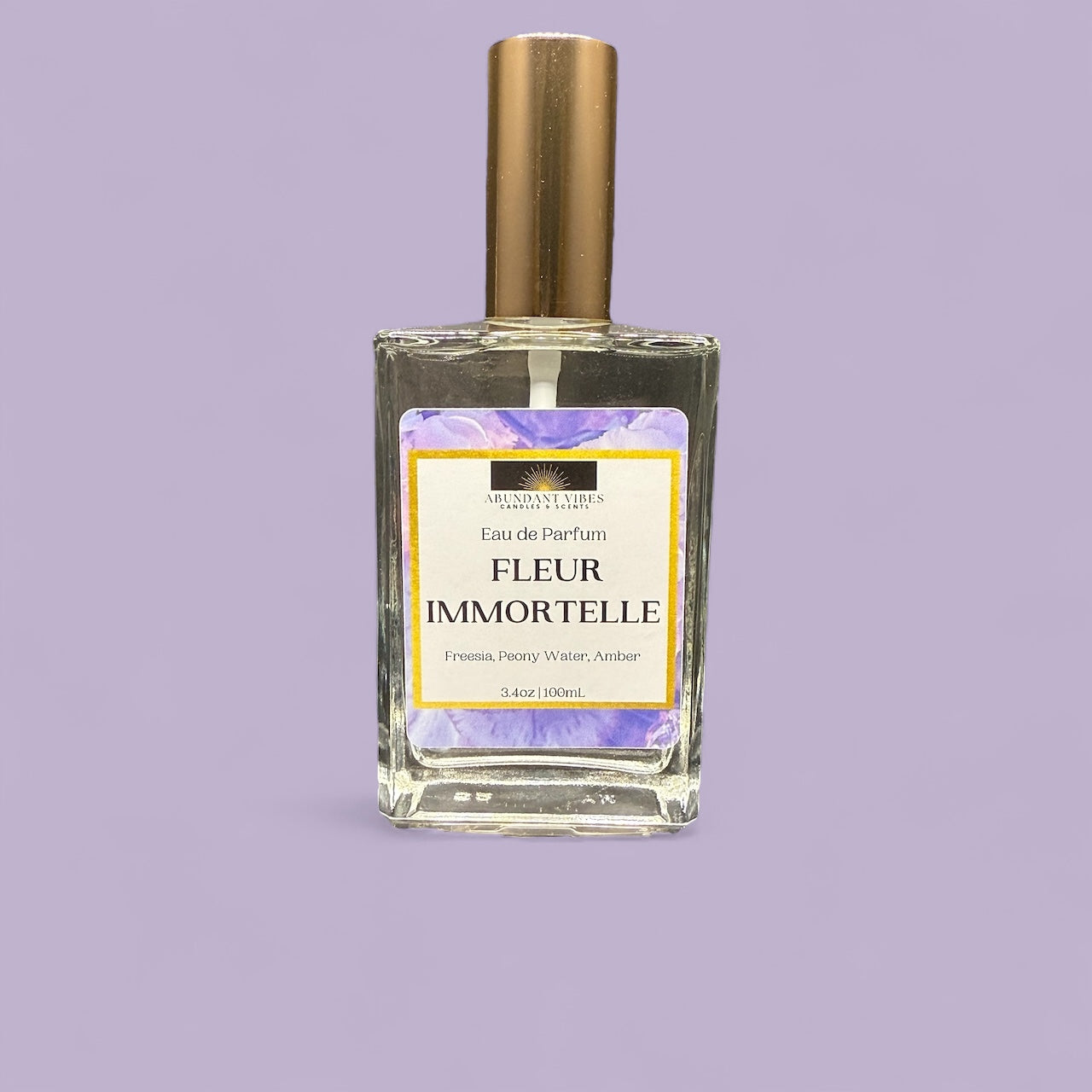 Fleur Immortelle Eau de Parfum (Freesia + Peony + Amber)