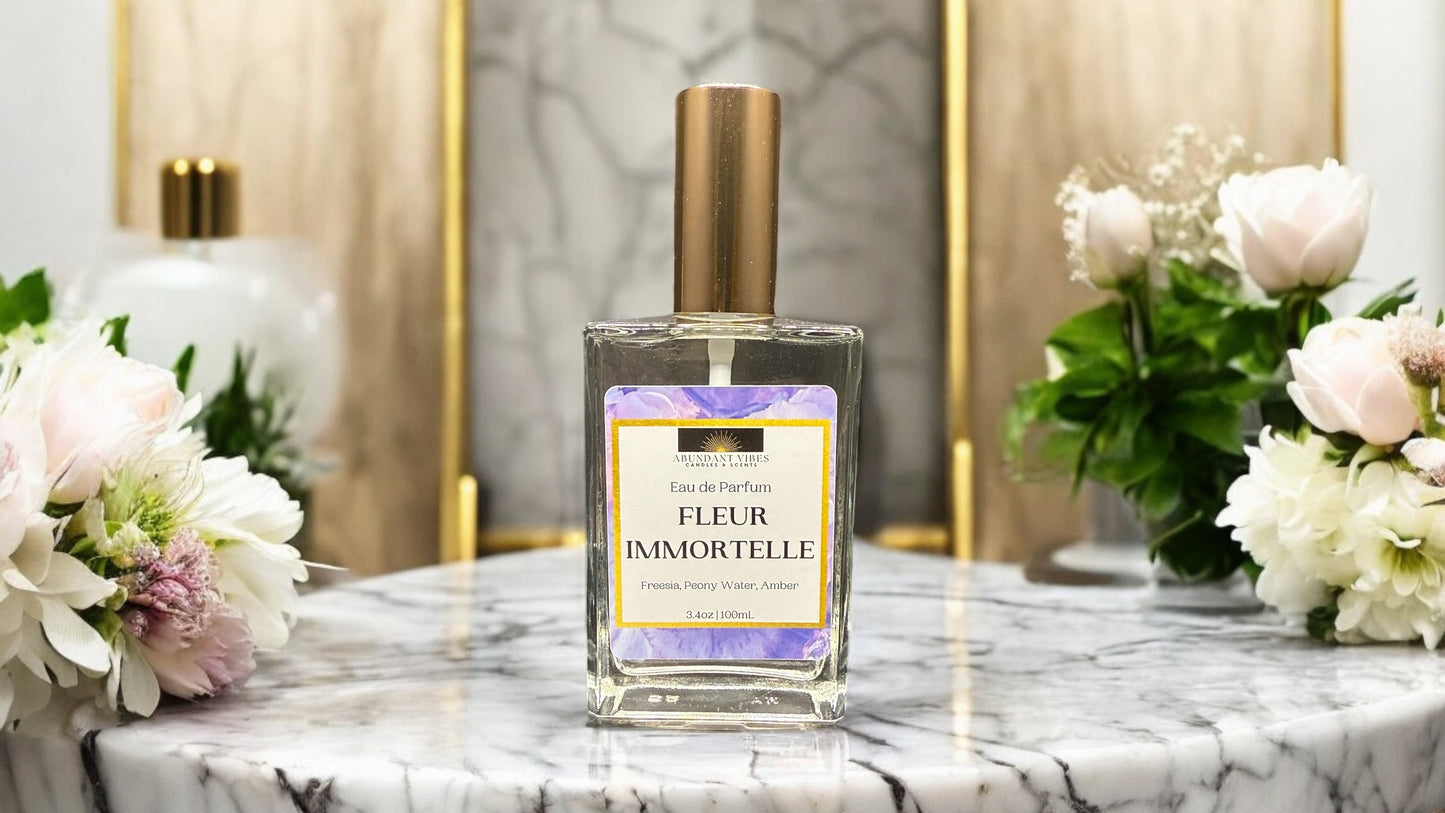 Fleur Immortelle Eau de Parfum (Freesia + Peony + Amber)