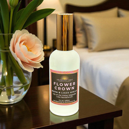 Lily of the Valley + Sandalwood + Lilac Room Spray | Flower Crown