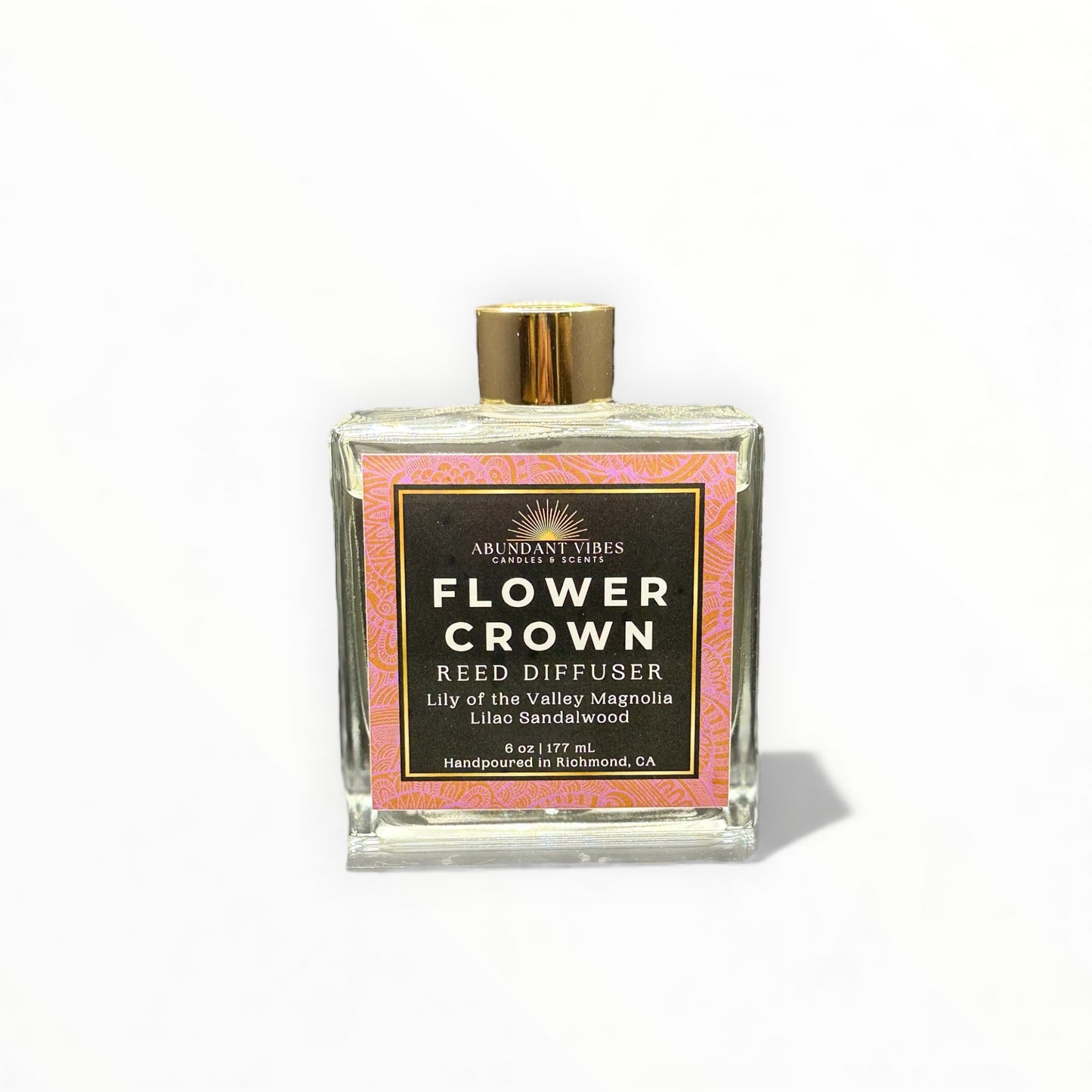 Lily of the Valley + Sandalwood + Lilac Reed Diffuser | Flower Crown