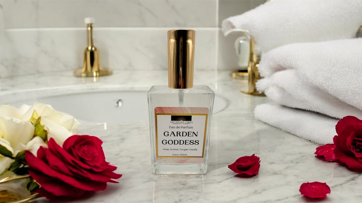 Garden Goddess Eau de Parfum (Rose + Orchid + Tongan Vanilla)