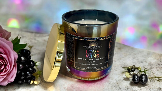 Love Wins Candle (Rose + Black Currant + Musk)