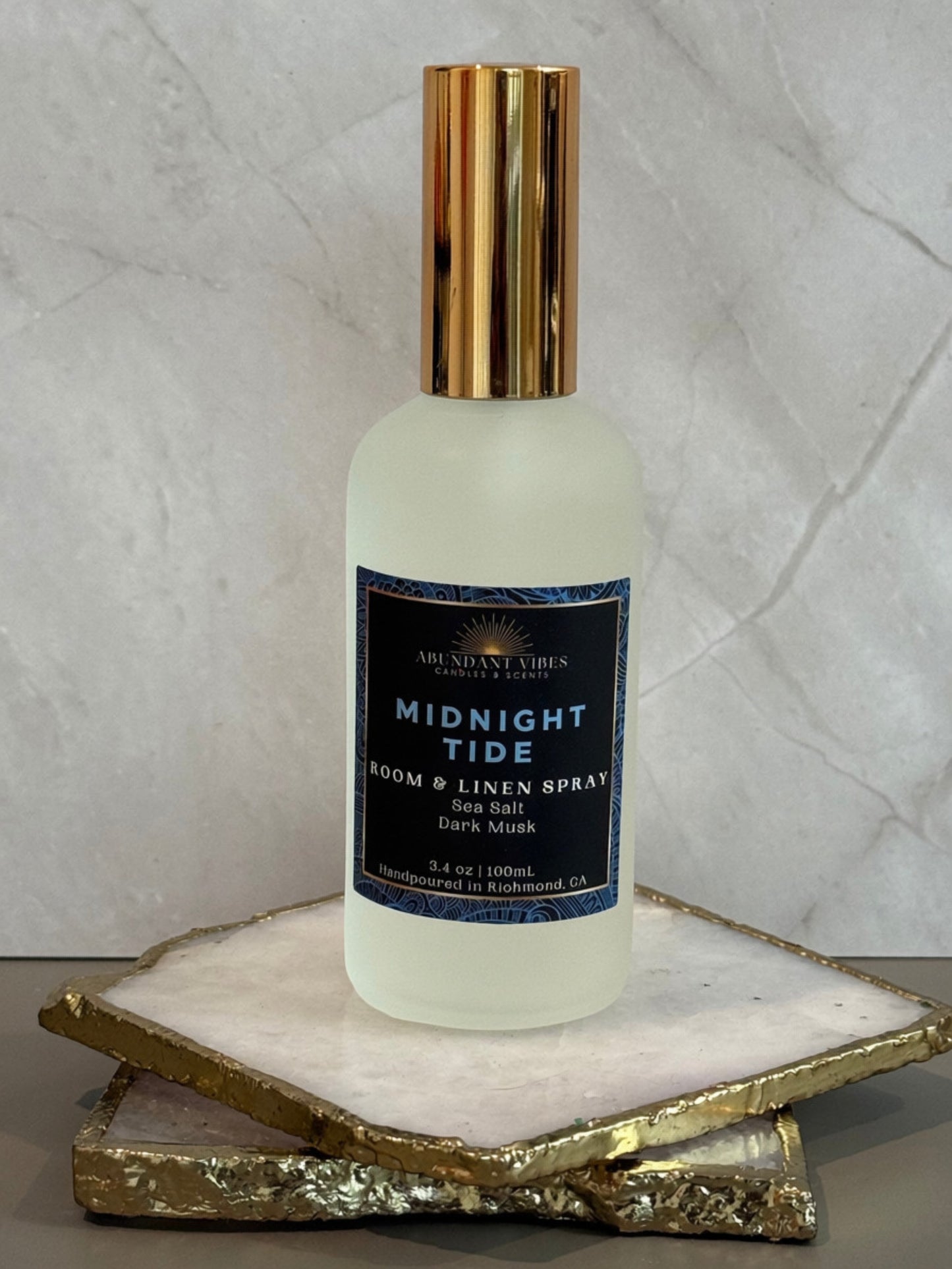 Sea Salt + Dark Musk Room Spray | Midnight Tide
