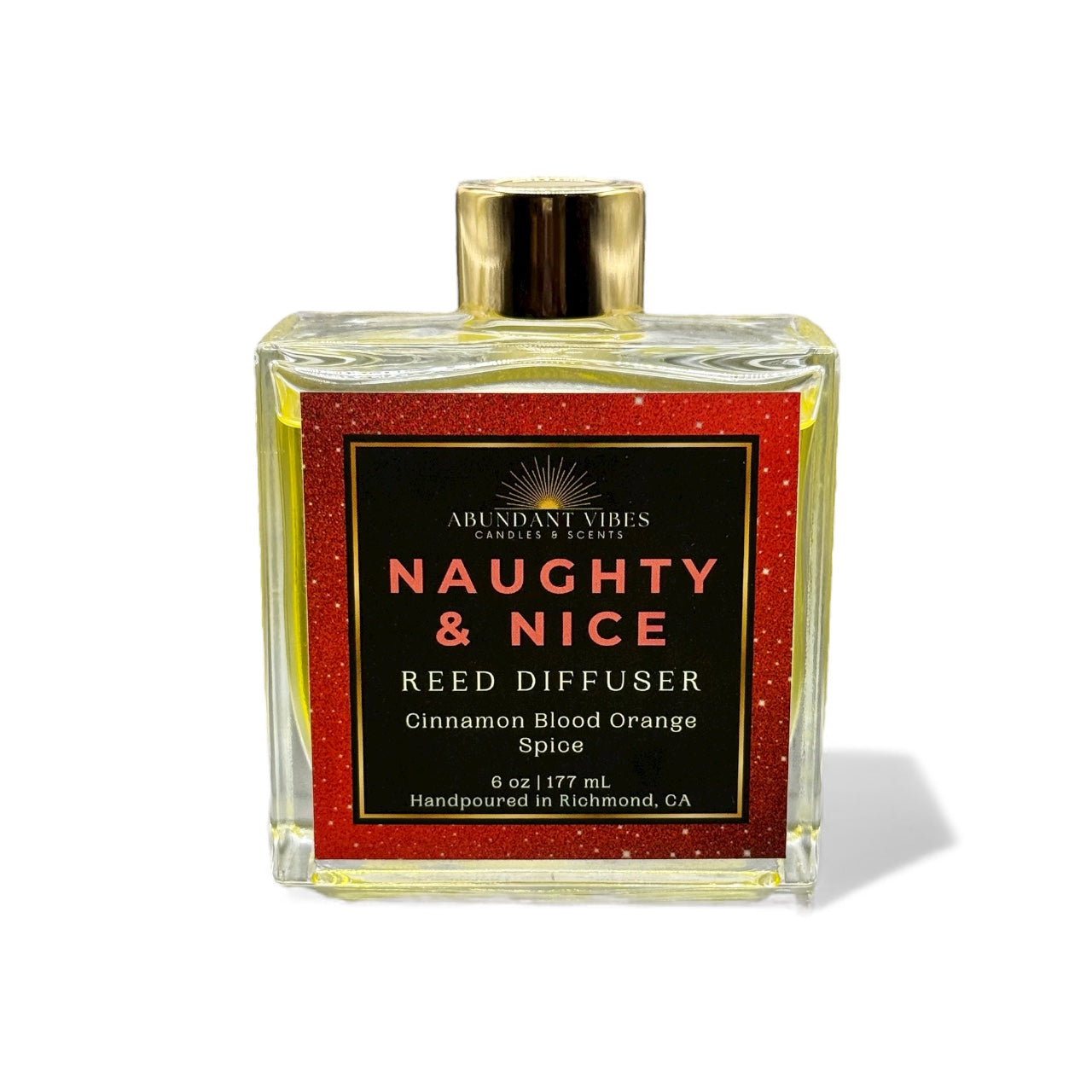 Cinnamon + Orange + Ginger + Spice Reed Diffuser | Naughty & Nice