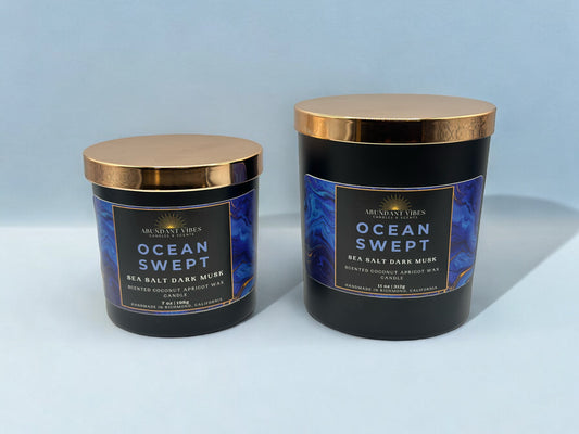 Ocean Swept Candle (Sea Salt Dark Musk)