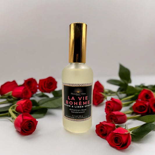 La Vie Bohème Room Spray (Bohemian Rose + Sandalwood)