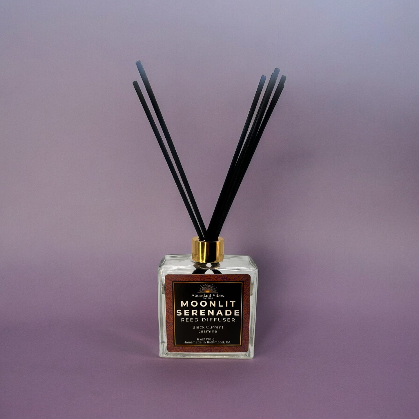 Moonlit Serenade Reed Diffuser (Black Currant + Jasmine)