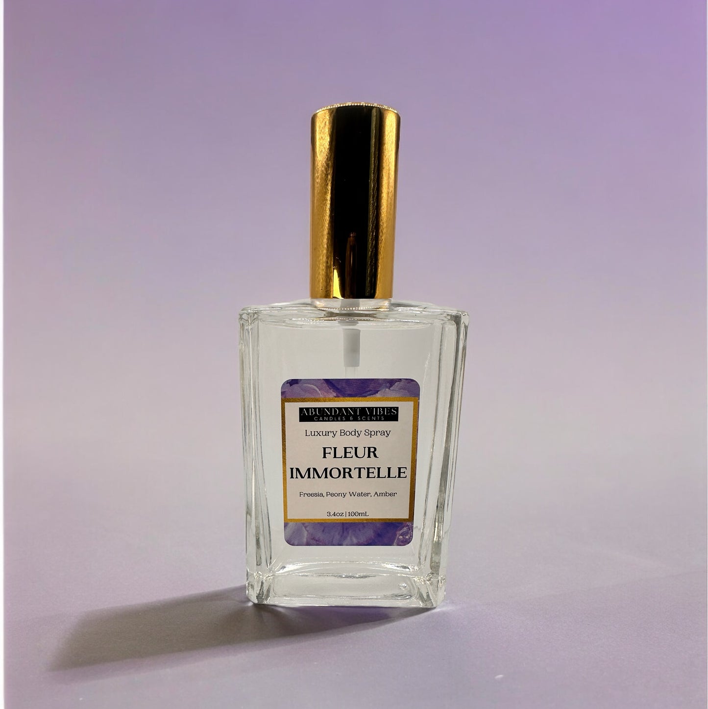 Fleur Immortelle Body Spray (Freesia + Peony + Amber)