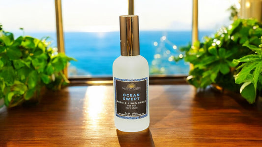 Sea Salt + Dark Musk Room Spray | Ocean Swept