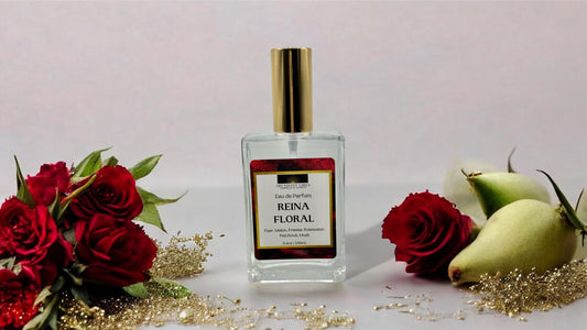Reina Floral Eau de Parfum (Pear + Melon + Freesia + Rosewater + Patchouli Musk)