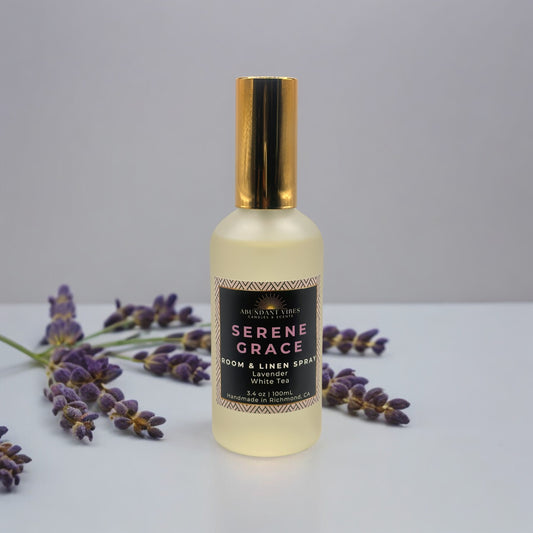 Serene Grace Room Spray (Lavender + White Tea)