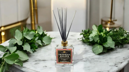 Eucalyptus + Mint + Musk Reed Diffuser | Tranquil Escape