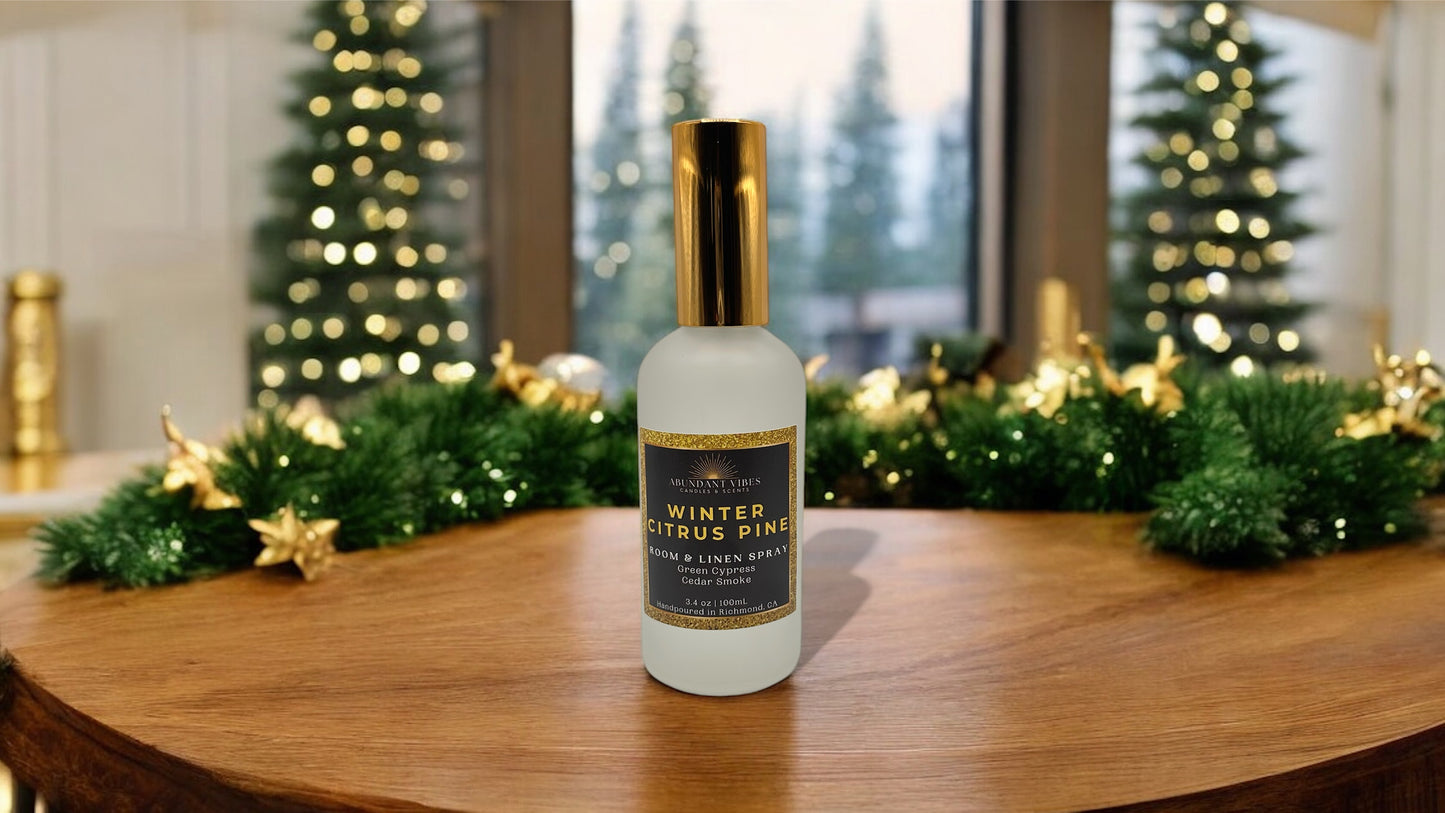 Winter Citrus Pine Room Spray