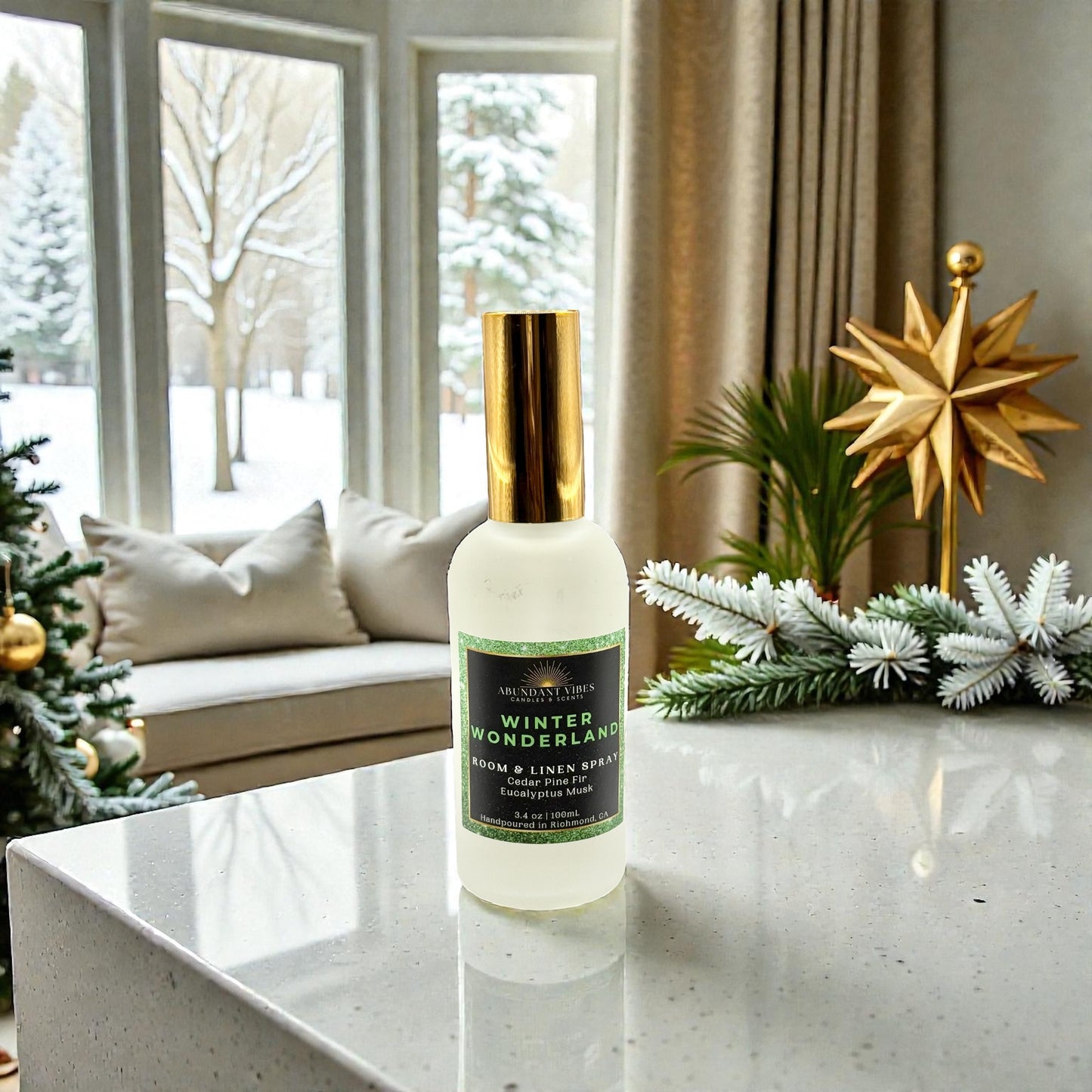 Eucalyptus + Pine + Fir + Cedar Room Spray | Winter Wonderland