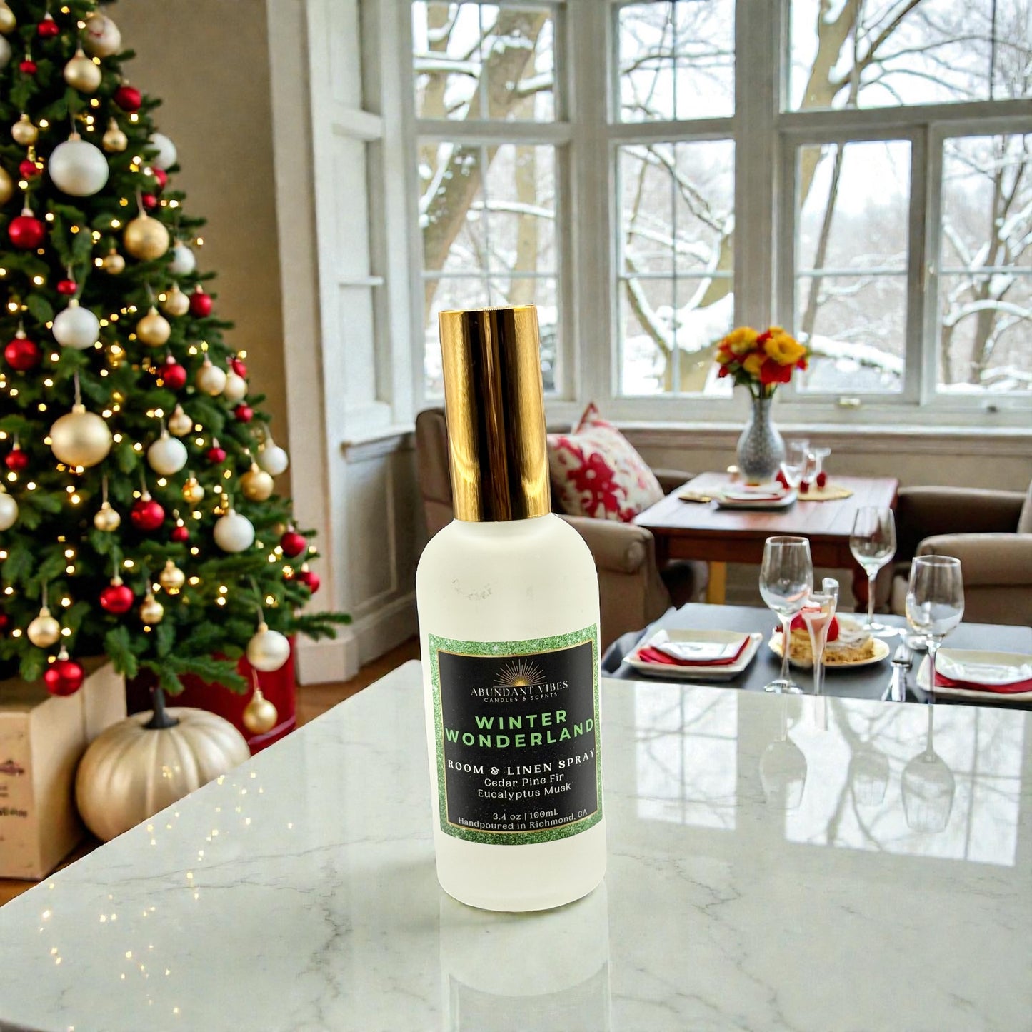 Eucalyptus + Pine + Fir + Cedar Room Spray | Winter Wonderland